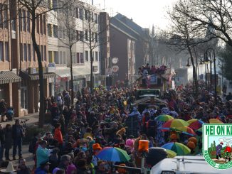 Rosenmontagszug in Wegberg