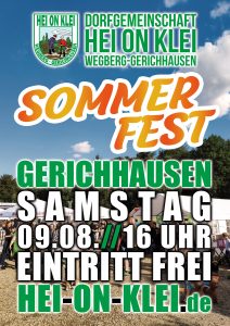 Plakat Sommerfest 2025