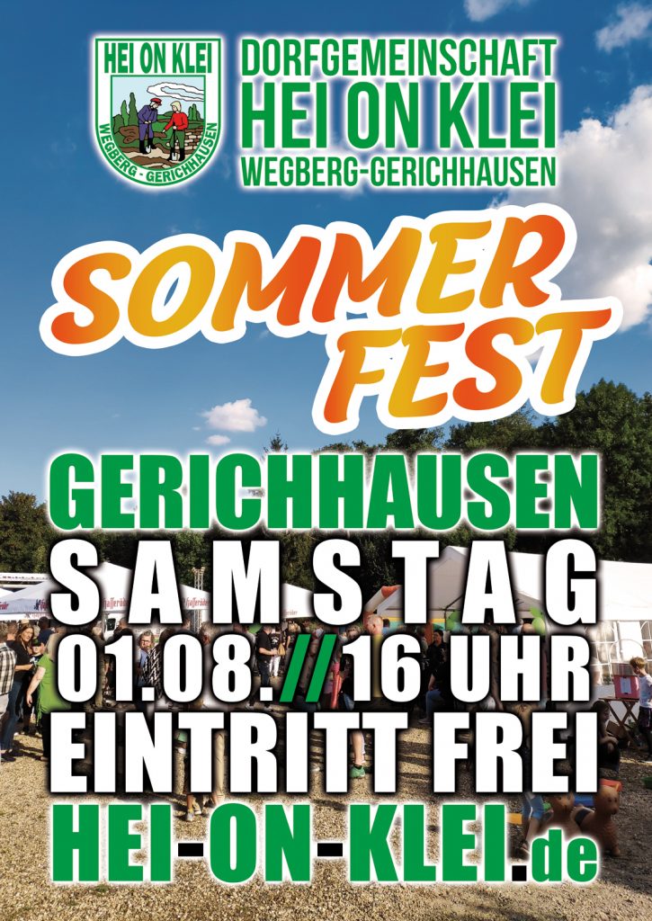 Plakat Sommerfest 2026