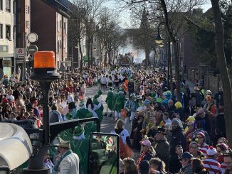 Rosenmontagszug in Wegberg